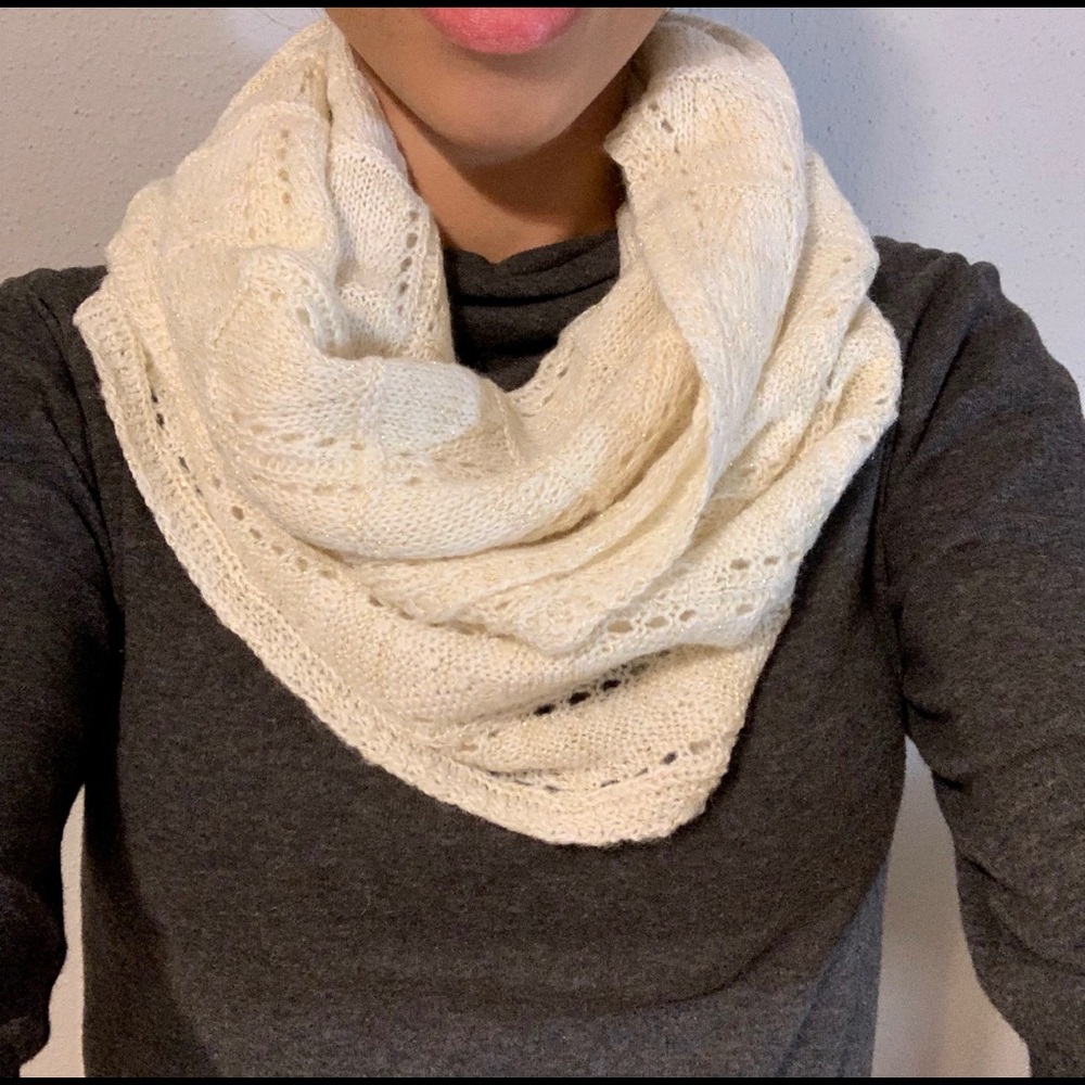 🔴Knitted infinity scarf